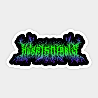 HD original Green & purp Sticker